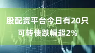 股配资平台今日有20只可转债跌幅超2%